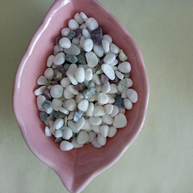 High Quality Garden White Color Marble Pebbles for Cheap Sale
