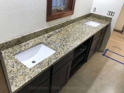 Santa/Cecilia Granite Slab Table/Top Kitchen/Cabinet Island Furniture Bathroom Vanity/Top Wholesale Countertop