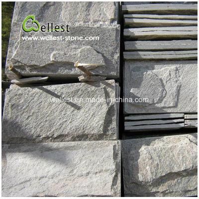 High Quality Pink Quartzite Wall Mushroom Stone Exterior Cladding