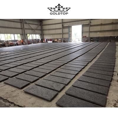Polished, Flamed Labrador D&prime;angola Granite, Gramangola Black Granite, Angola Labrador Granite Tiles for Interior, Exterior, Wall, Floor Project