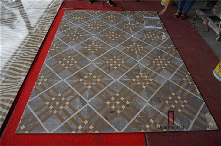 Foshan Water-Jet Panel Composite Marble Flooring Tile