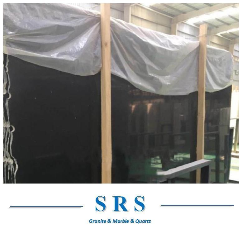 Black Diamond Granite Slabs for Interior Decoration