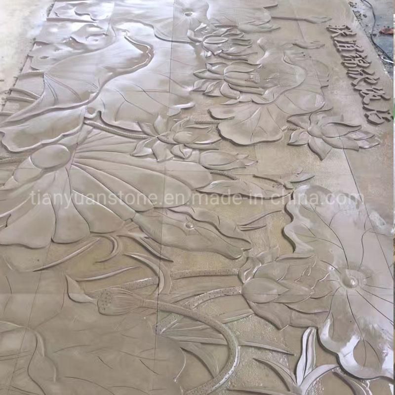 Sandstone Sculpture Relievo for Wall Hanging Art Decoration