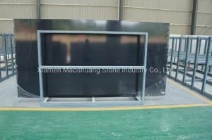 Pure Black/Absolute Black/Super Black Artificial Quartz Stone