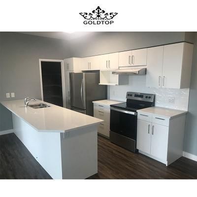 Artificial Ice White/Black/Grey/Blue Sparkly/Crystal Artificial Quartz Kitchen Countertop/Island Top for Residential Project