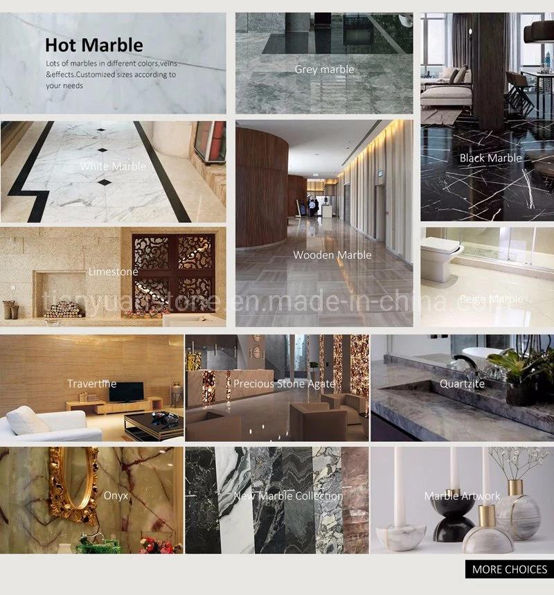 Natural Stone Acquarella Elegant Brown Bookmatch Slabs New Brown Marble in China