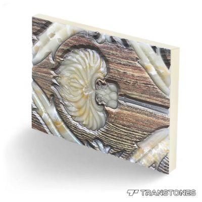 Transtones Decors for Interior Wall Panels Alabaster Sheet