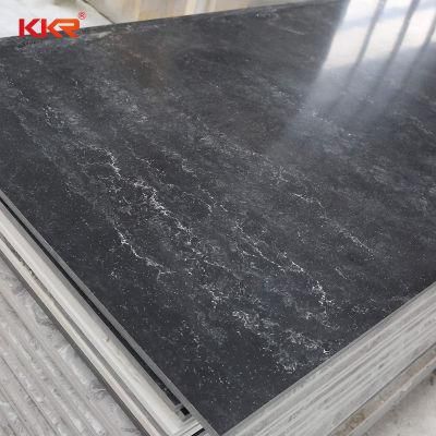 Marble Look Solid Surface Slabs Textured Pattern Stone Acrylic Solid Surface Sheet