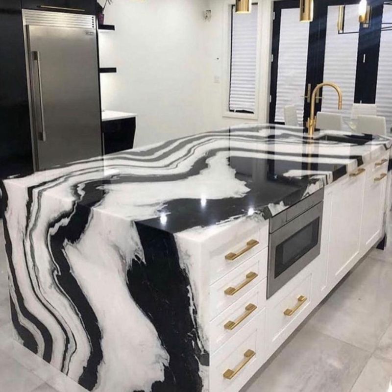 Decoration Building Material Wall Tile Panda White Marble Floor Tile for Good Price
