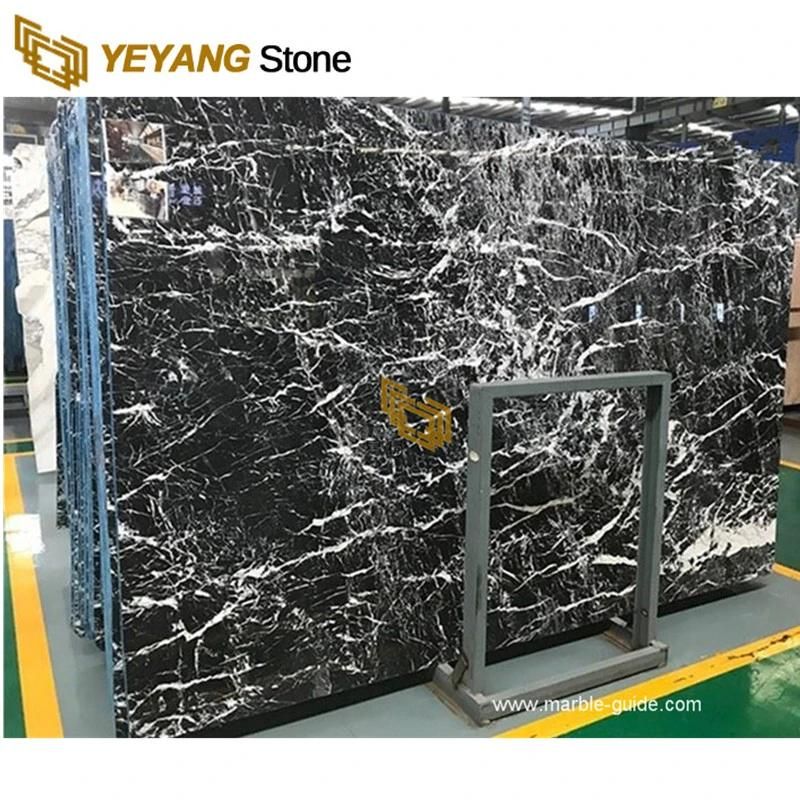 Kitchen Countertop Marble Snowflake Black Marble for Residential/Commercial/Hotel/Flooring/Wall/Countertops