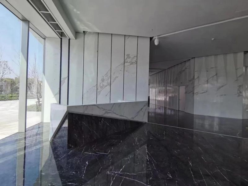 High Quality Polished Crema Marfil Beige Marble Tiles for Wall Cladding