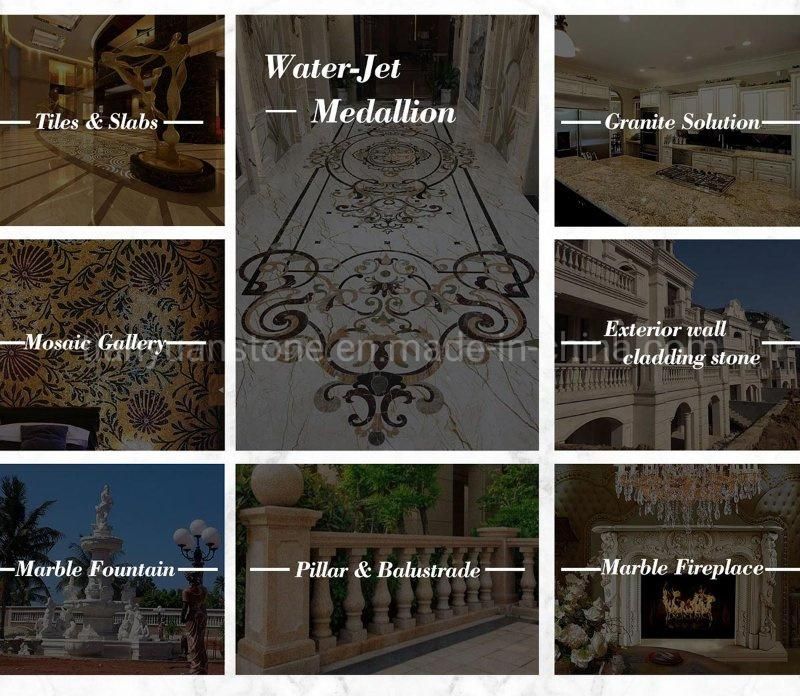 Grey/White/Black/Red/Brown/Green/Golden/Yellow Popular Chinese Dark Green Marble for Wall/Floor/Countertop Slab Panels for Home/Hotel Decoration