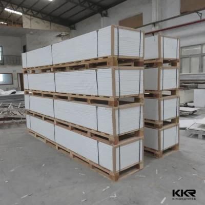 12mm Pure White Corian Modified Acrylic Solid Surface Sheet