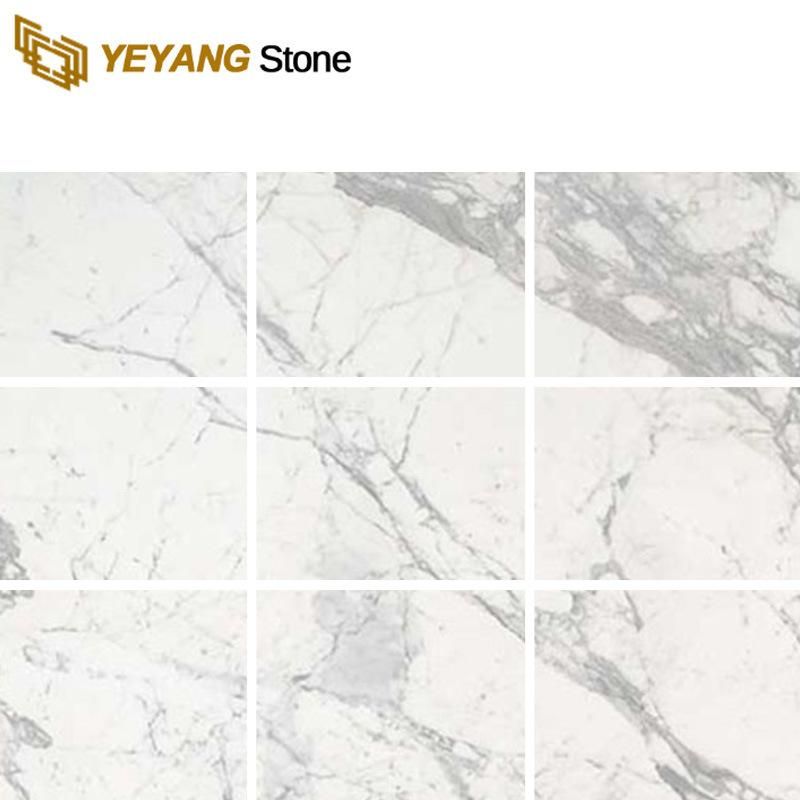 Carrara Marble Countertops White Marble Tiles for Wall/Flooring