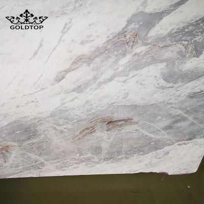 Natural Stone Polished/Honed Surface Black/White Elba Grey Marble Tile for Wall/Floor/Interior Design/Home Decor