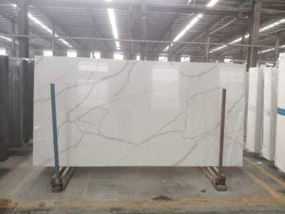 High-End Private Order Calacatta Quartz Stone Countertops Slabs
