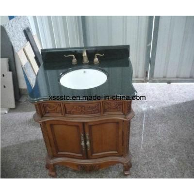 Beautiful Black Granite Vanity Tops for Bathroom