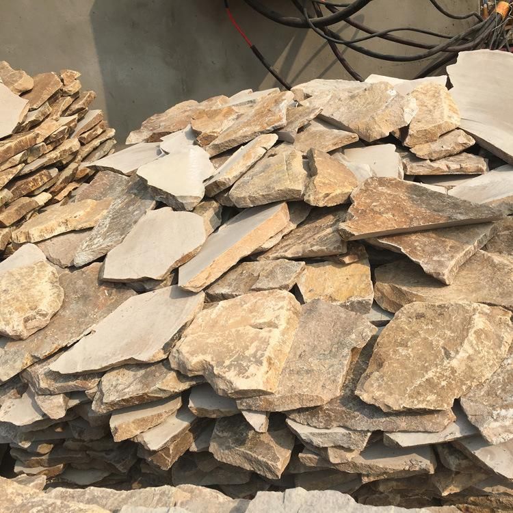 Tiger Skin Yellow Flexible Slate Stone Veneer Tiles