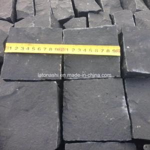 Black Basalt Trumbled Bricks, Blocks, Pavers