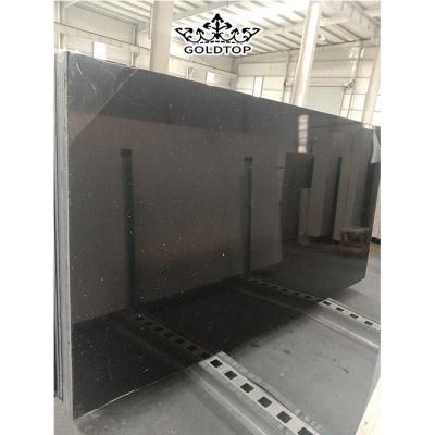 Polished/Glass/Shiny Surface 3200*1600mm Jumbo Size Sparkle/Crystal Black/White/Gery Artificial Synthetic Quartz Slabs