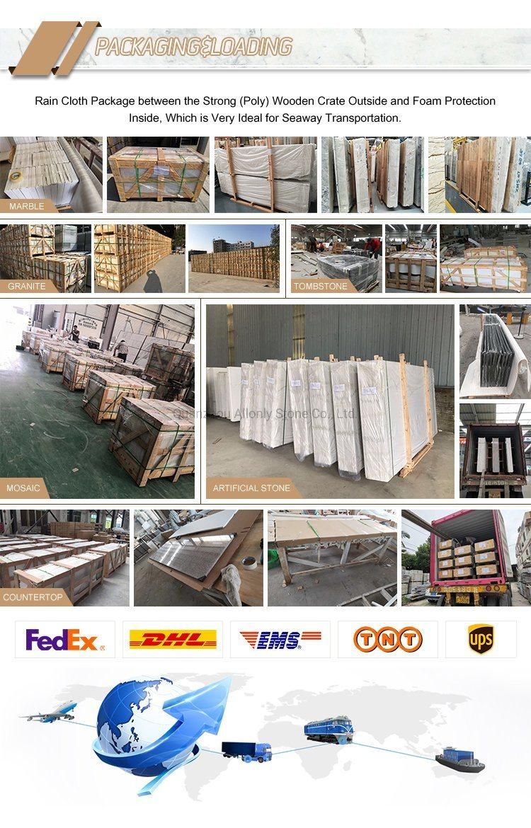 China Cheap Tong White Granite Countertop Bathroom Vanity Sets