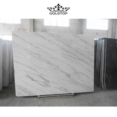 Different Slab Size White Guangxi, Guangxi Bai, Guanxi White, White Guangxi Marble, China Carrara White Marble Slabs with Thin Gery Vein