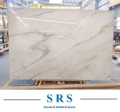 China Guang xi White/Dior White Marble Slabs for Coutertop, Wall, Floor Decoration