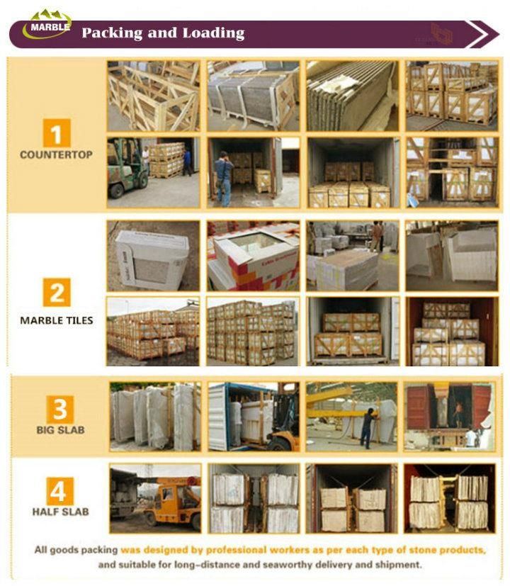 Grey/White/Brown Marble for Flooring/Floor Tile/Wall Tiles Natural Stone Countertops/Countertop