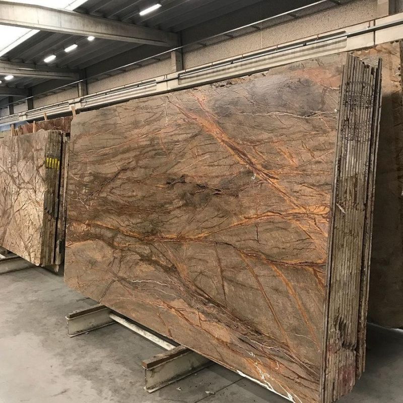 Rainforest Brown Granite for Slab/Countertop/Table