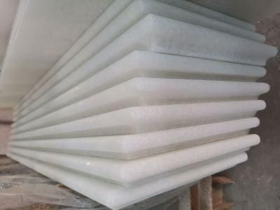 Premium Quality Pure White Crystal Marble Tiles/Windowsills/Stairs for Building