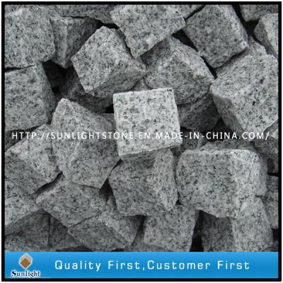 Natural Granite G603 Cobble Stone Paver Driveway for Paving