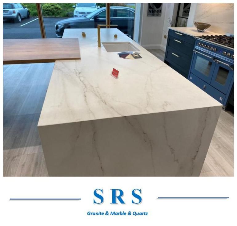 Calacatta White Quartz for Countertop/Vanity Top Price
