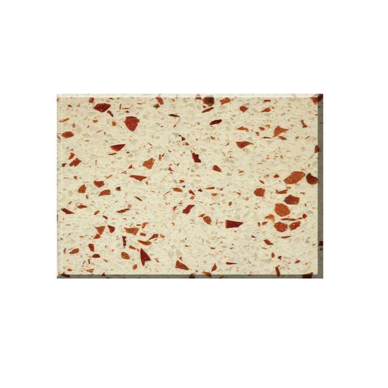 Quartz Stone Fish Belly White Series with High Quality and Mature Production for Excellent Life