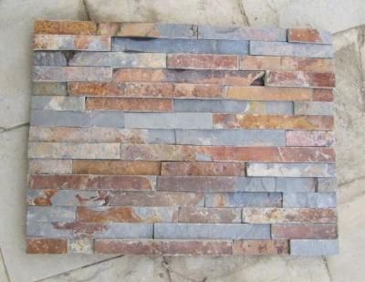 Culture Stone Rusty Slate Natural Finishing for Wall Covering/ Veneer Slate for Exterior Wall