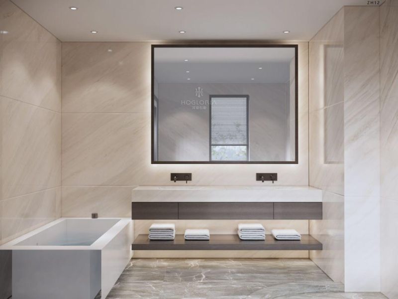 Pink/White Italian Marble Palissandro White Bathroom Panel Flooring