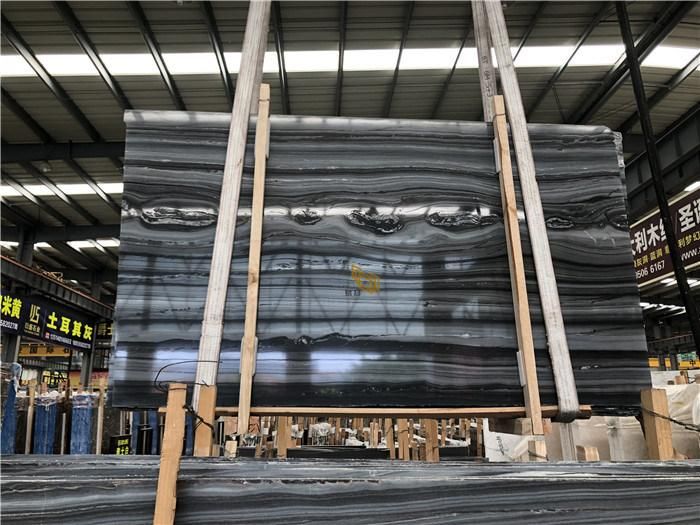 Blue/White/Wood/ Slab China Palissandro Marble Stone for Floor Tiles/Wooden/
