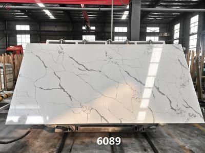 Top Quality Factory Price Polished Engineered Artificial Slab Quartzo Marble Quartz Stone for Kitchen Island Countertop