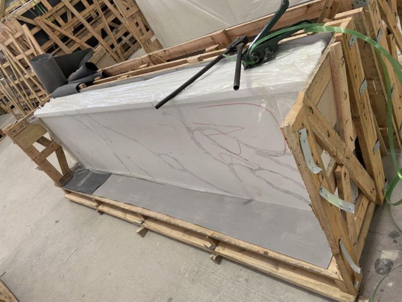 High Quality 3cm Thick Natural Grey G602 Countertop Polished Granite Tan Brown