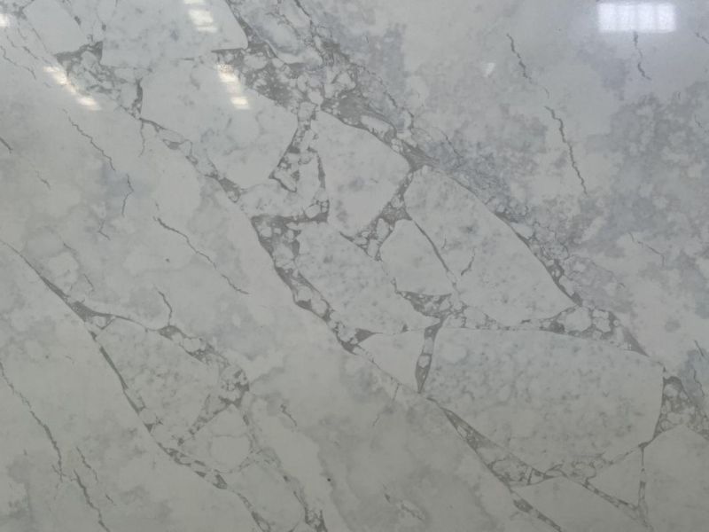 Modern Artificial Quartz Stone Kitchen Countertop Thickness 2cm Esv006