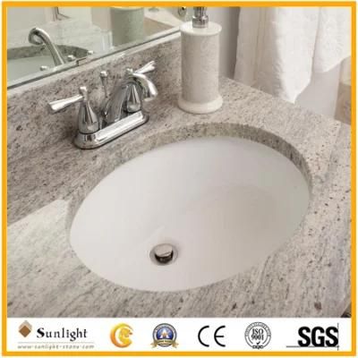 Cheap India Kashmir White Granite Countertops for Kitchen and Bathroom