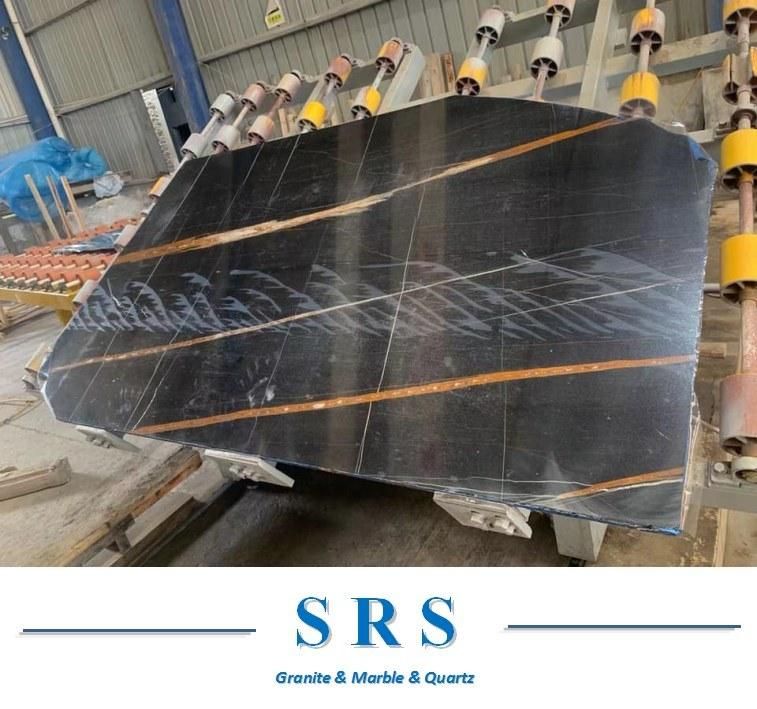 Black Saint Laurent Marble for Interior Projects