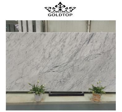 High Level Retro Natural Stone Carrara White Marble for Villa Top Countertops