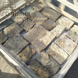 China Classical Yellow Masonry Stacked Stone