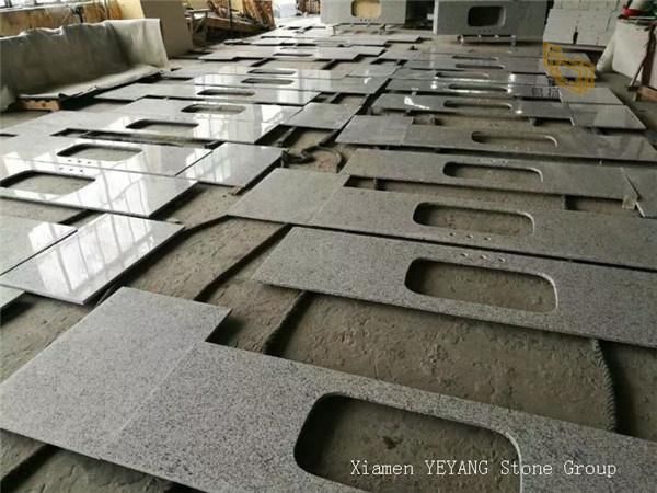 Grey Stone Granite for Floor/Wall/Countertop Stone Tile Factory Supplier