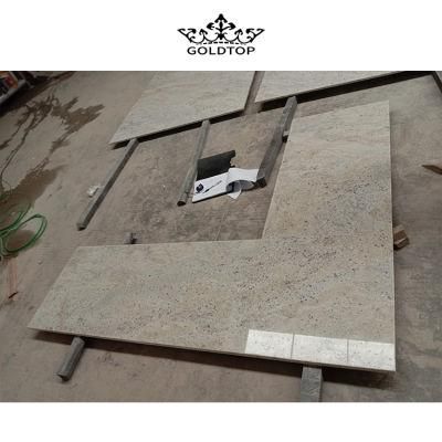 Natural Stone Polished Indoor Decoration River White Slab White Granite Countertop