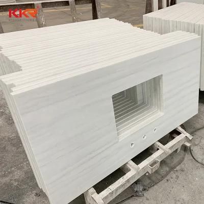 Solid Surface Bathroom Vanity Tops with Sink