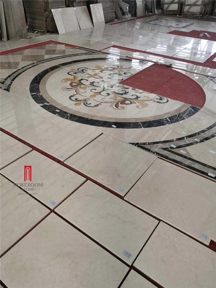 New Pattern Flooring Tile Marble Inlay Medallion Design Price