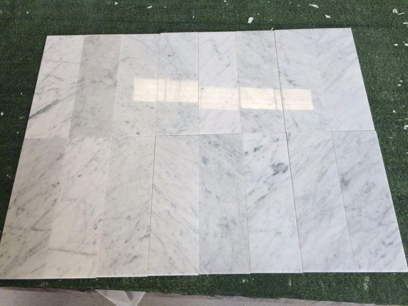 Hot Sales Carrara White Marble Tiles 600X600mm for Flooring