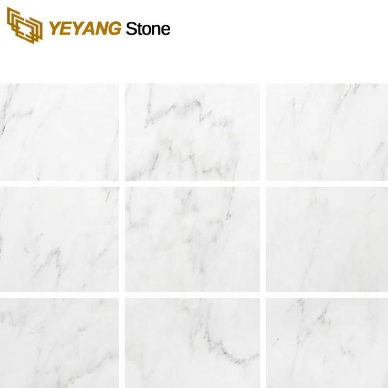 Cheap Price White White Marble Polished Tiles/Slabs/Countertop/Floor/Tile