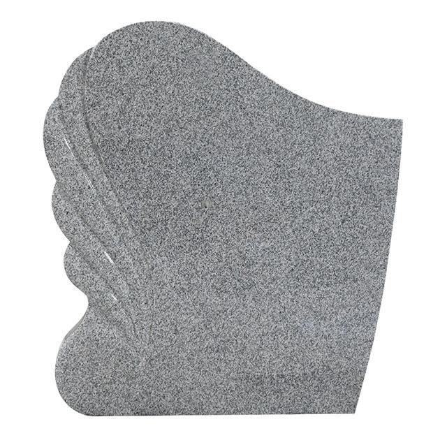 European Style Gray Granite Gravestones Made in Xiamen Factory